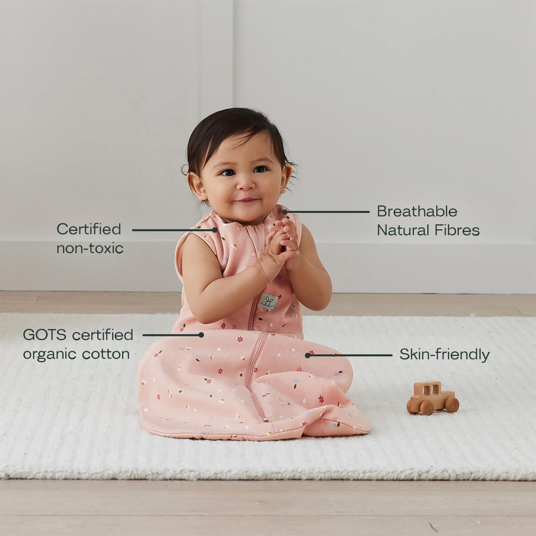 ergoPouch 0.2 Tog Jersey Sleeping Bag, Arms-Out Baby Sleep Sack, Ideal Transition from Swaddling - Image 3