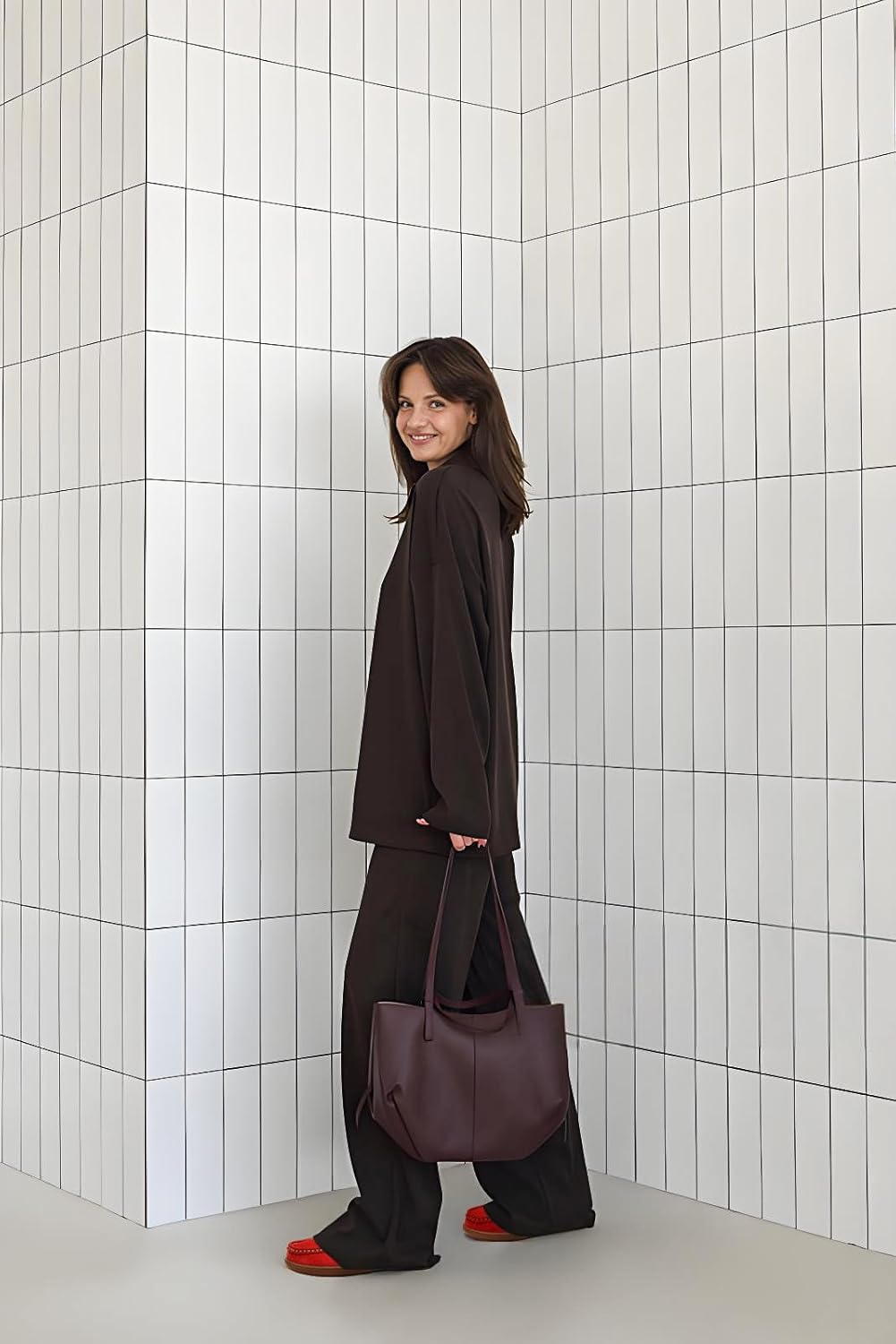 BEAUSEEN Women's Penny Loafers Slip-On - Lightweight Breathable Suede Driving Moccasins,Cute Business Casual Dress Shoes for Work & Travel - Image 2