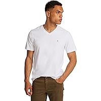 Tommy Hilfiger Uomo T-Shirt Maniche Corte Essential Tee con Scollo a V