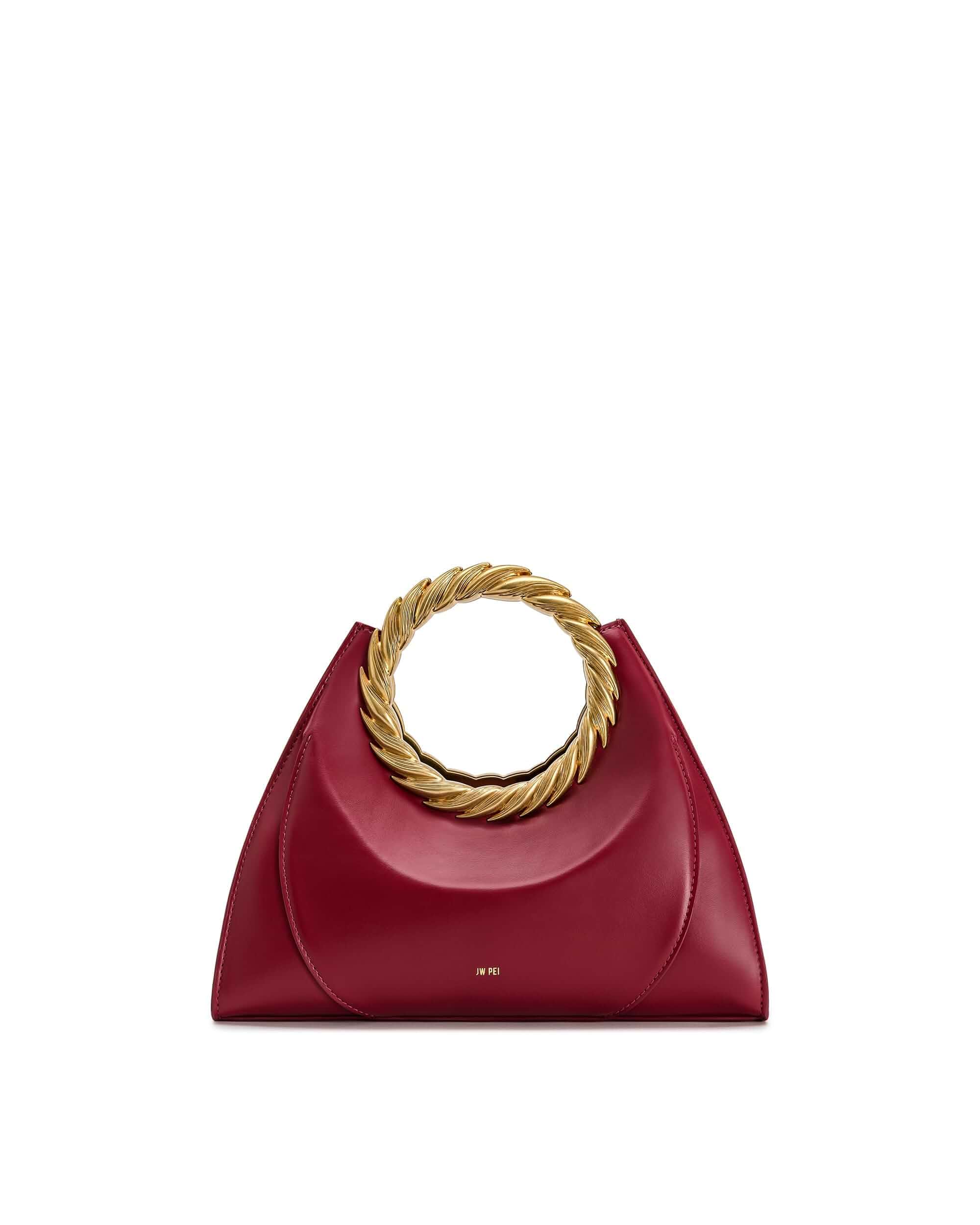 JW PEI Women's Amiya Leaf Handle Sculpture Bag