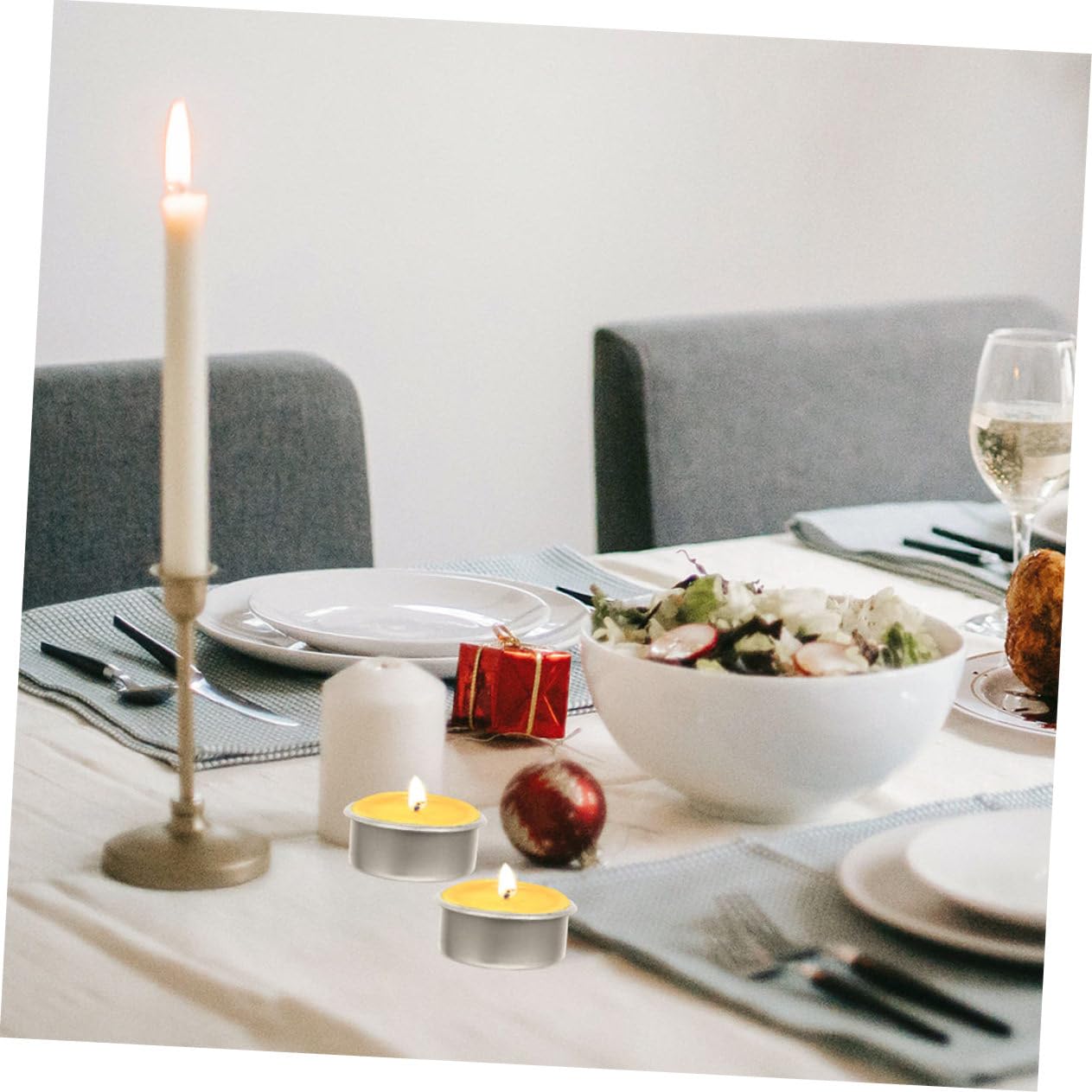 Bougeoir Pour Bougie De Table, étoile, Porcelaine, Terracotta