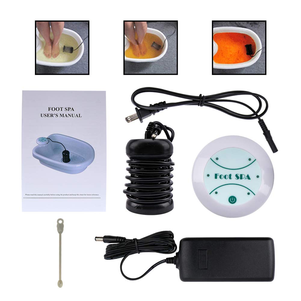 Macchina per pediluvio disintossicante ionico, Macchina Professionale per la disintossicazione del Piede Cell Cleanse, Detox ionico Macchina Uomo Donna Strumenti, No vasi