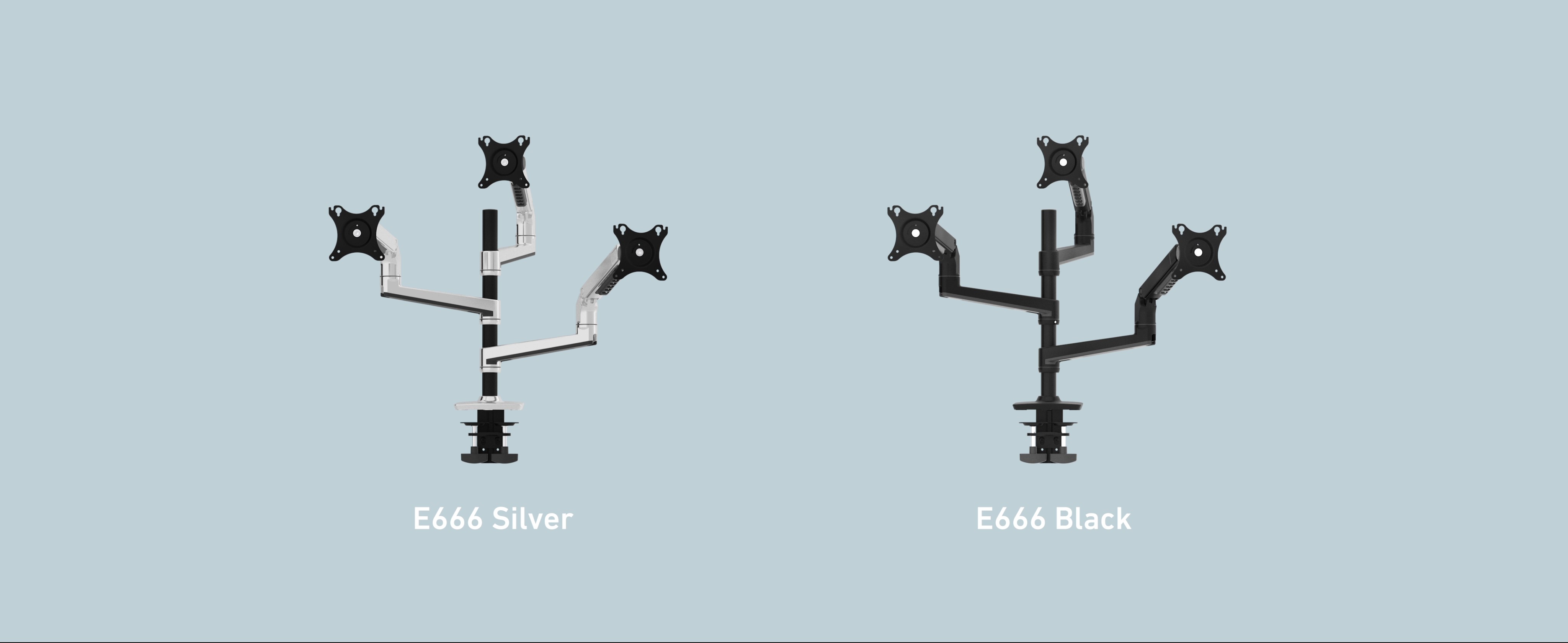Amazon.com: Ergounion Heavy Duty Triple Monitor Mount for 13-40