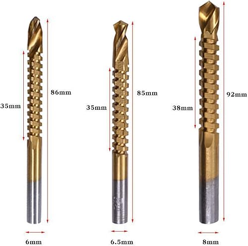 Miniatura 5 de Mini Torno Hole Carpenter Woodworking Cutting Spiral Side Cutting Bit Saw Tool Drill Tools &amp; Home Improvement Brocas Pa