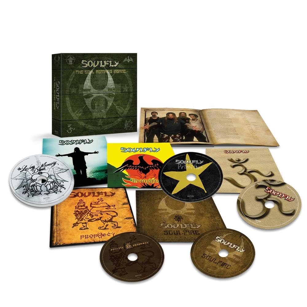 The Soul Remains Insane. The Studio Albums 1998 To 2004 (Box Book + Foto)