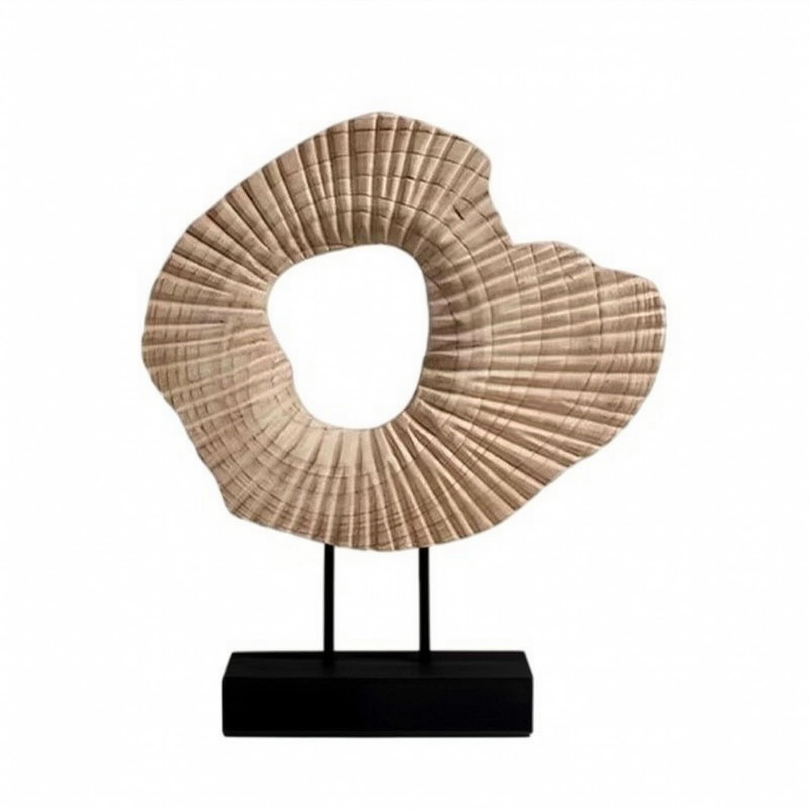 Sculpture en Résine Décoratif | Abstrait, sur Socle, Décoration, pr Bureau, Hôtel, Style B