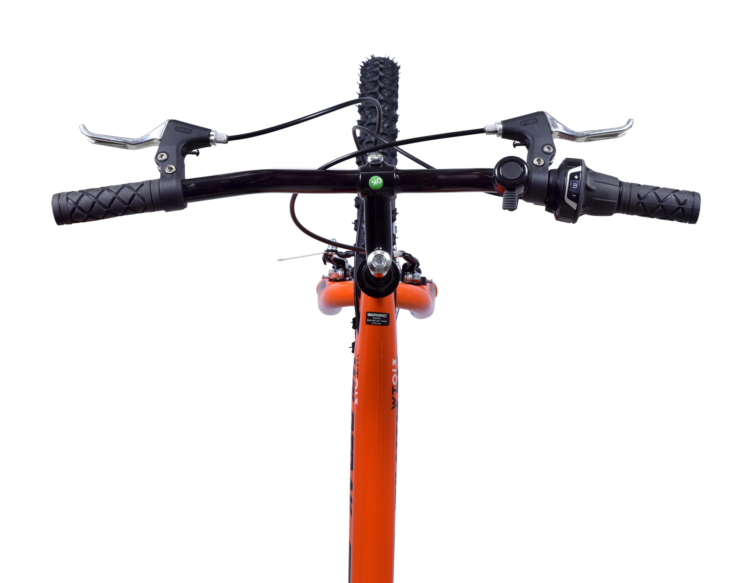 Wildtrak - 24 Zoll Fahrrad für Kinder, Alter 9-11 Jahre, verstellbare Bremsen - Orange