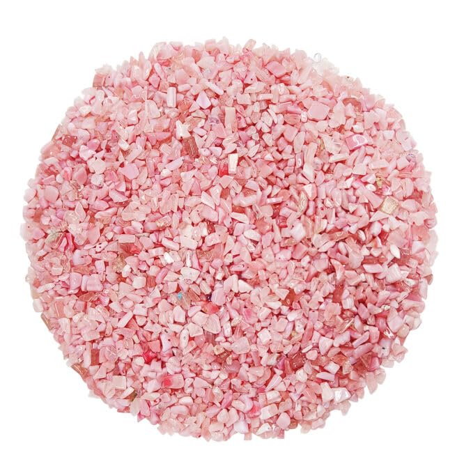 Image of Natural Pink Opal Crystal Chips Stone 50 Gm for Reiki, Meditation, Vastu & Fen