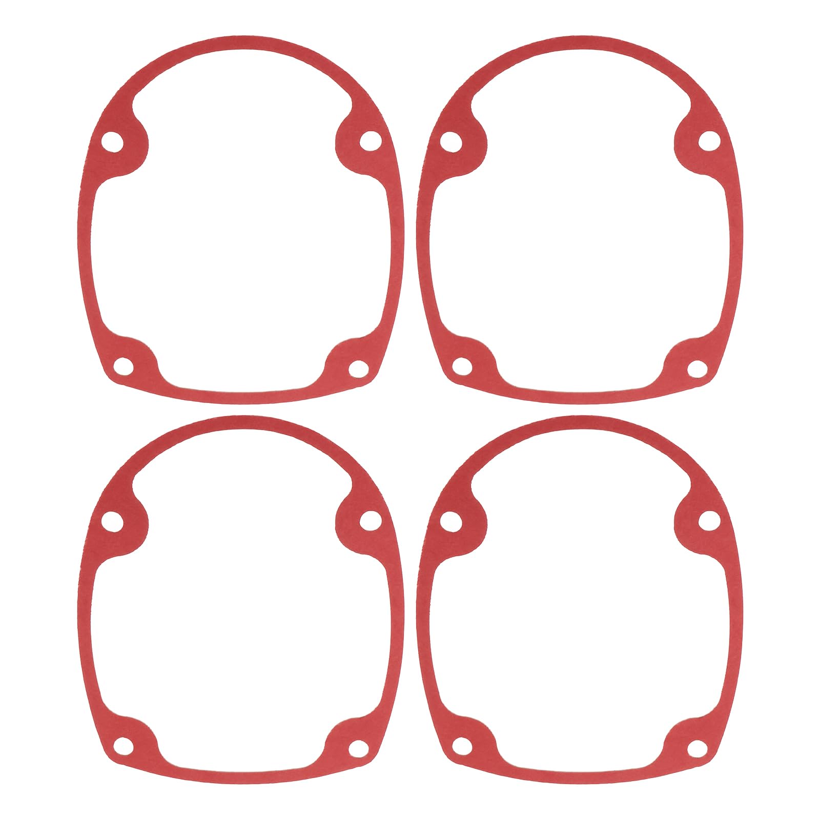 Briny River 4Pcs Nail Gun Washers Nailer Head Cap Gasket 877-325 Compatible with Hitachi Series Red