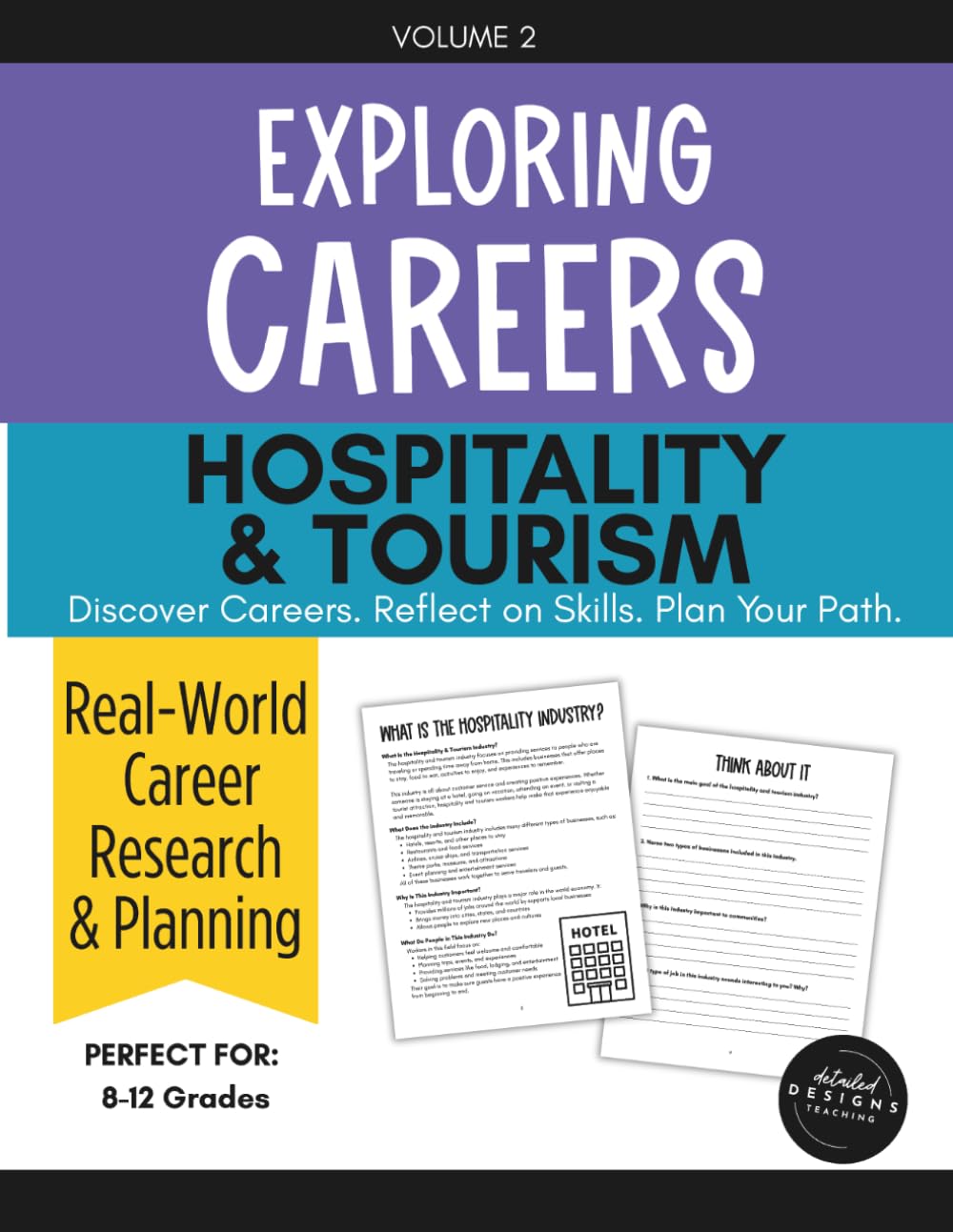 Hospitality & Tourism Industry Career Exploration Workbook: Explore Jobs, Skills, and Real-World Career Paths (Exploring Careers)