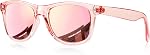 KANASTAL Polarized Sunglasses for Women Men Retro Rectangular Sun Glasses UV400 Protection Shades for Golf Driving Fishing