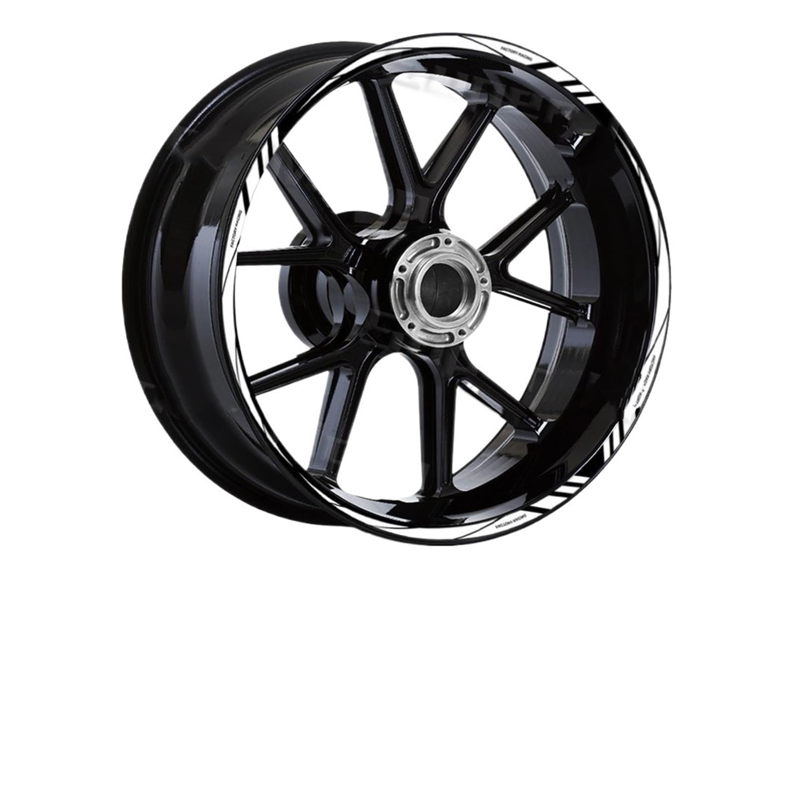 Naben-Aufkleber, Felge, 30,5 cm, 33,5 cm, 35,6 cm, 38,1 cm, 40,6 cm, 43,2 cm, 45,7 cm, reflektierender Motorrad-Felgenaufkleber, Radnabenstreifen, Reifenaufkleber, Streifenband (33 cm 04)