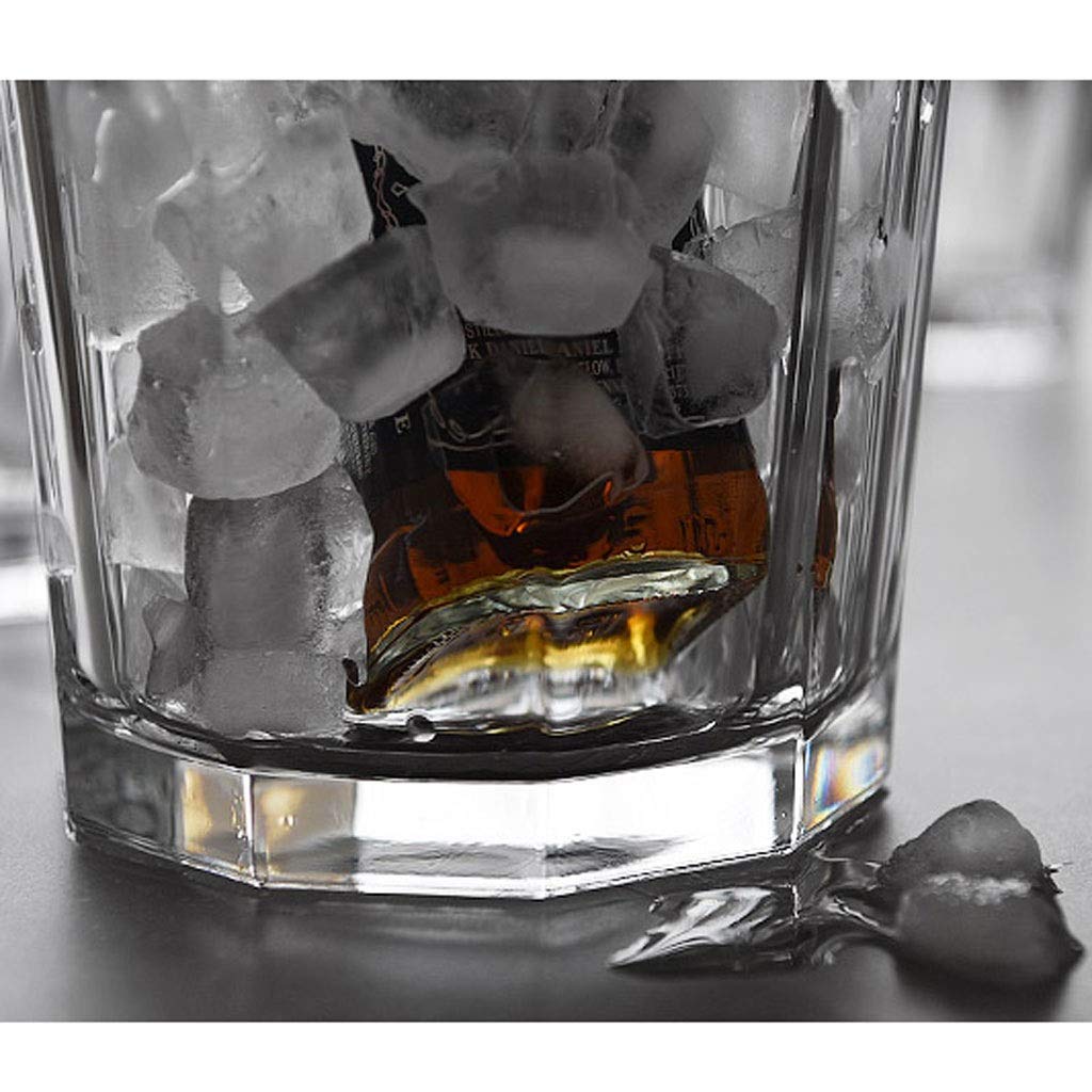 Ice Bucket Kristallglaseis Eimer mit Clip Tragbarer Eiskübel Hotel Eimer Champagner Eimer Getränke Eimer Party Aktivitäten und Camping Geschirr sektkühler eiseimer