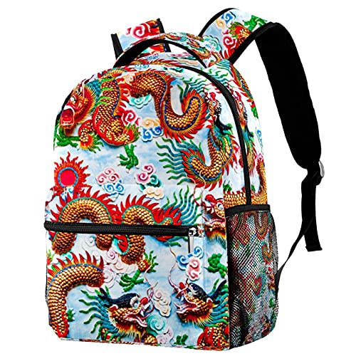 Sac à dos voyage porcelaine avec porte-bouteille ergonomique