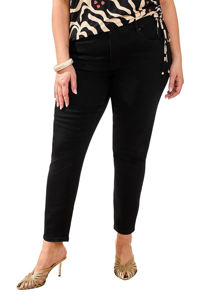 Amazon.com: Tribal Women's Plus Size Sophia Curvy Ankle