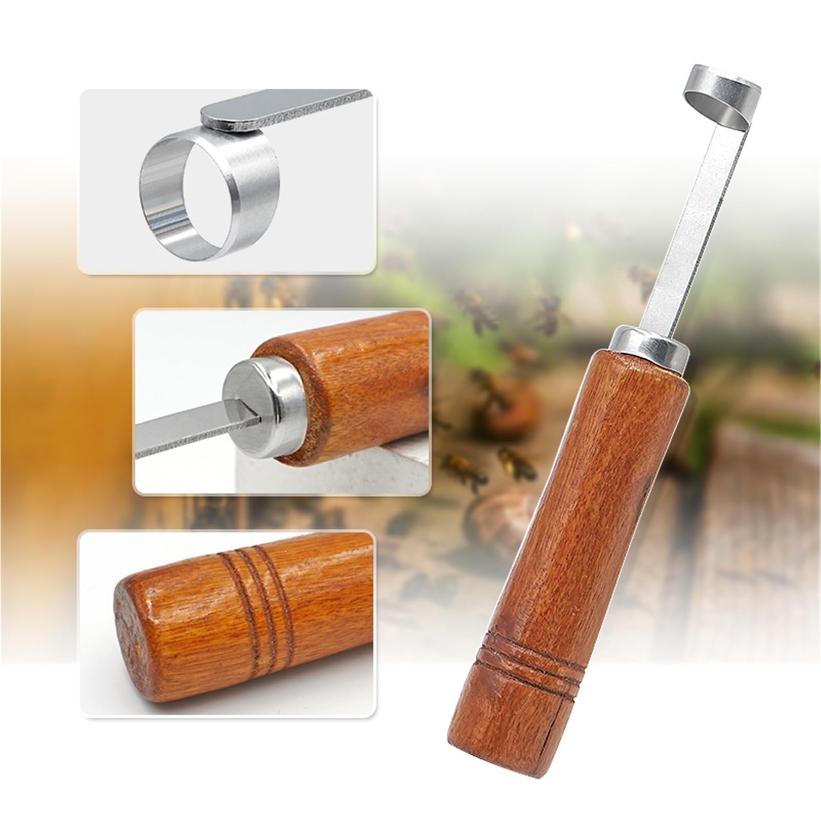Outils apicoles, Coupe-nid D'abeilles/coupe-substrat En 10 Pièces For L'élevage De Reines, Matériel Apicole, Outils Récolte Et Découpe Ruches