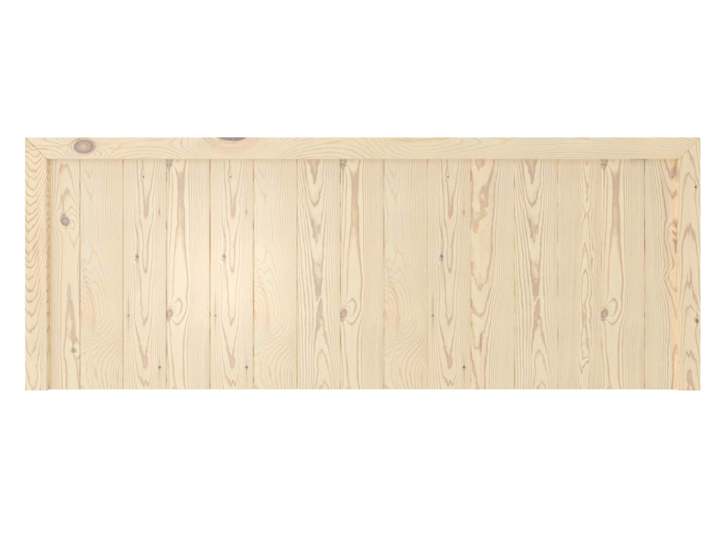 LA WEB DEL COLCHON Cabecero Madera Rústico Véneto de Estilo Nórdico para Dormitorio Moderno Cama de 180 (190 x 55 cms) – Cabeceros de Madera Decorativos y Funcionales – Cabeceros de Cama Modernos