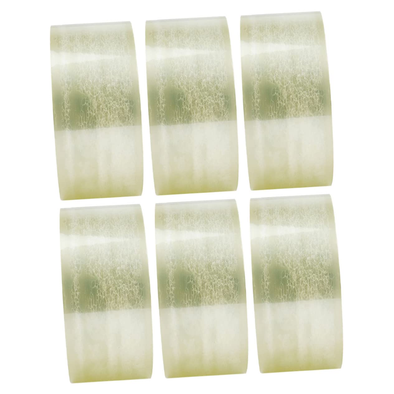 VILLCASE Ruban Adhésif Transparent D’emballage 6 Rouleaux Pet