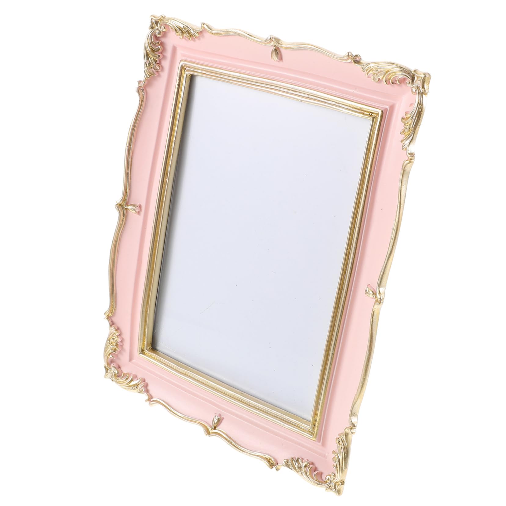 Marco De Fotos De Europeo Soporte De Resina Para Mesa Decoración Para Dormitorio y Oficina Marco Retro Para Exhibir Fotos