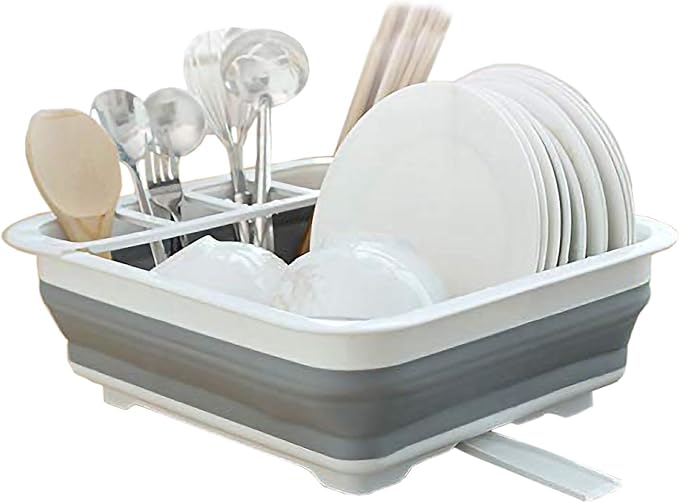 Ahyuan Collapsible Dish Drying Rack RV Accessories