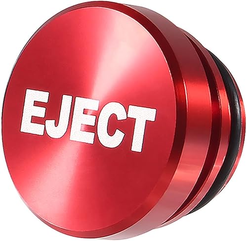 Miniatura 2 de Encendedores de automóvil de aluminio a prueba de polvo, 2 unidades, botón de misil de fuego, accesorios de repuesto de 12 voltios, decoraciones