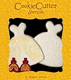 Wedding Dress Cookie Stencil Set (no cutter) by Designer Stencils