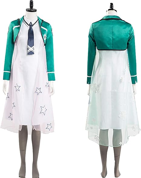 Amazon 魔法科高校の劣等生 しば たつや コスプレ しば みゆき 衣装 アニメ ユニフォーム 演出服 舞台装 年のプレミアム生地 しば みゆき Xl コスプレ 仮装 通販
