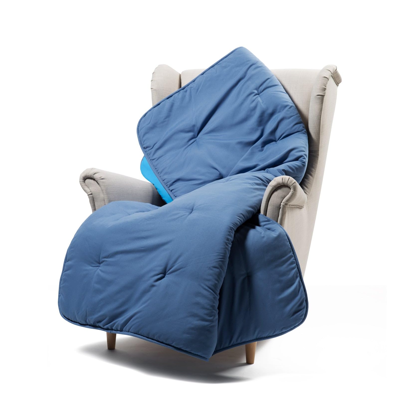 Caleffi Scaldotto - Plaid Divano e Letto 130x170 cm Morbida Microfibra Calda Avvolgente, Copridivano e Copriletto Trapuntato Artigianale e Lavabile, Coperta Copri Divano e Copri Letto Ottimo Comfort