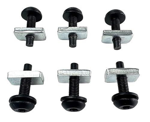 Miniatura 2 de Kit de tornillos/pernos y tuercas Torx de tapa dura/6 pernos Torx y 6 tuercas/Compatible con Jeep Wrangler TJ 1997-2006