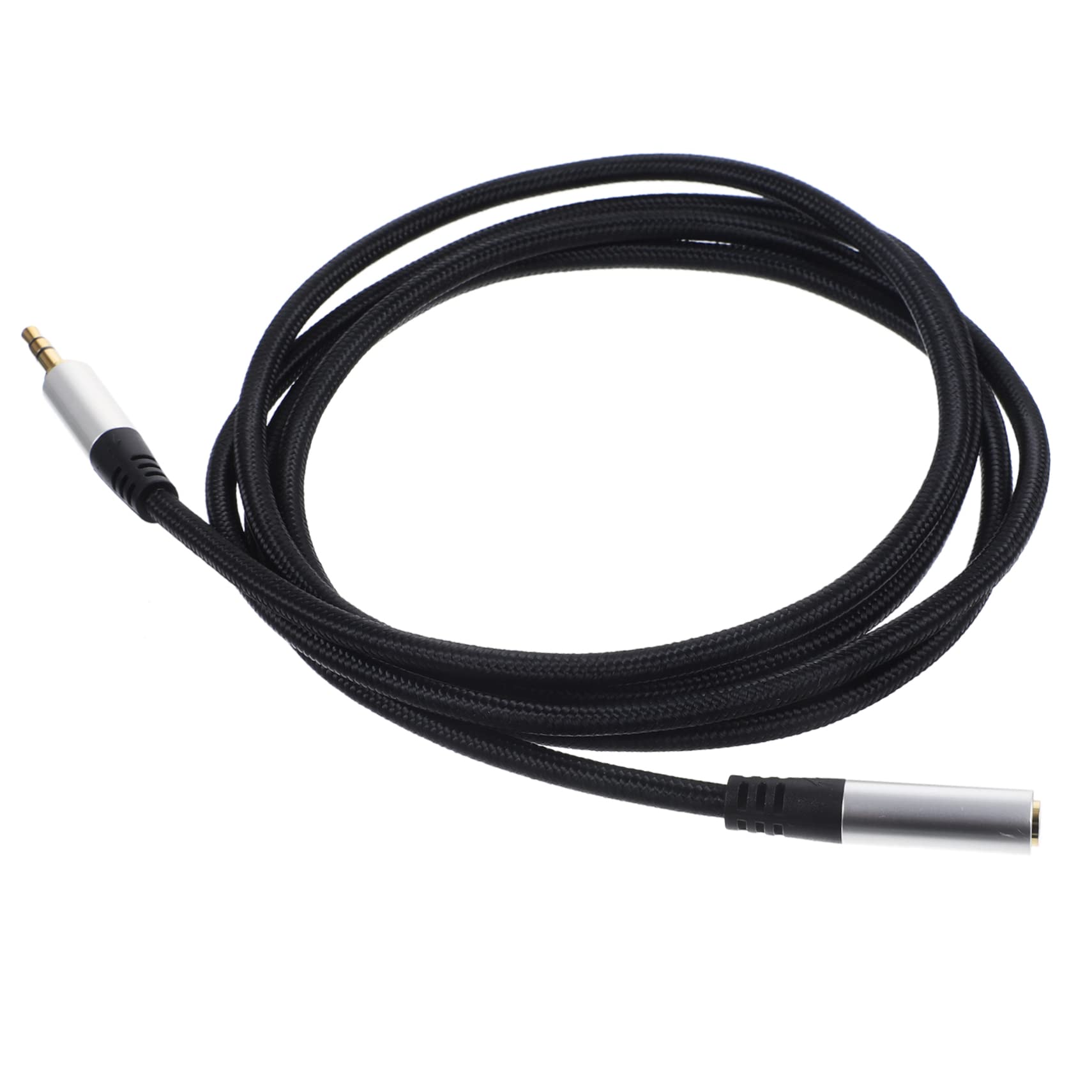 Uonlytech 5pezzi Cavo Audio Estensore Da Cavo Aux Da Maschio Femmina Per Collegamenti Audio Di Qualità Compatibile Con Smartphone e Resistente