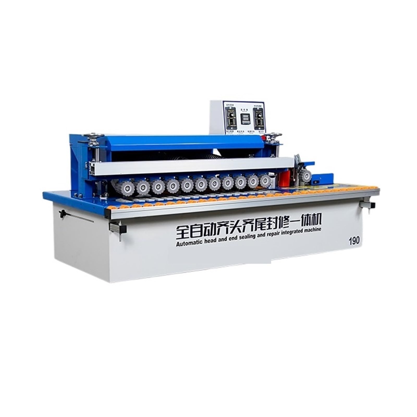 Small Woodworking Vacuum Edge Banding Machine Rotating Head Full Automatic Board Feeding Multifunctional Speed and Efficiency Improvement(A2 130CM with Stand)