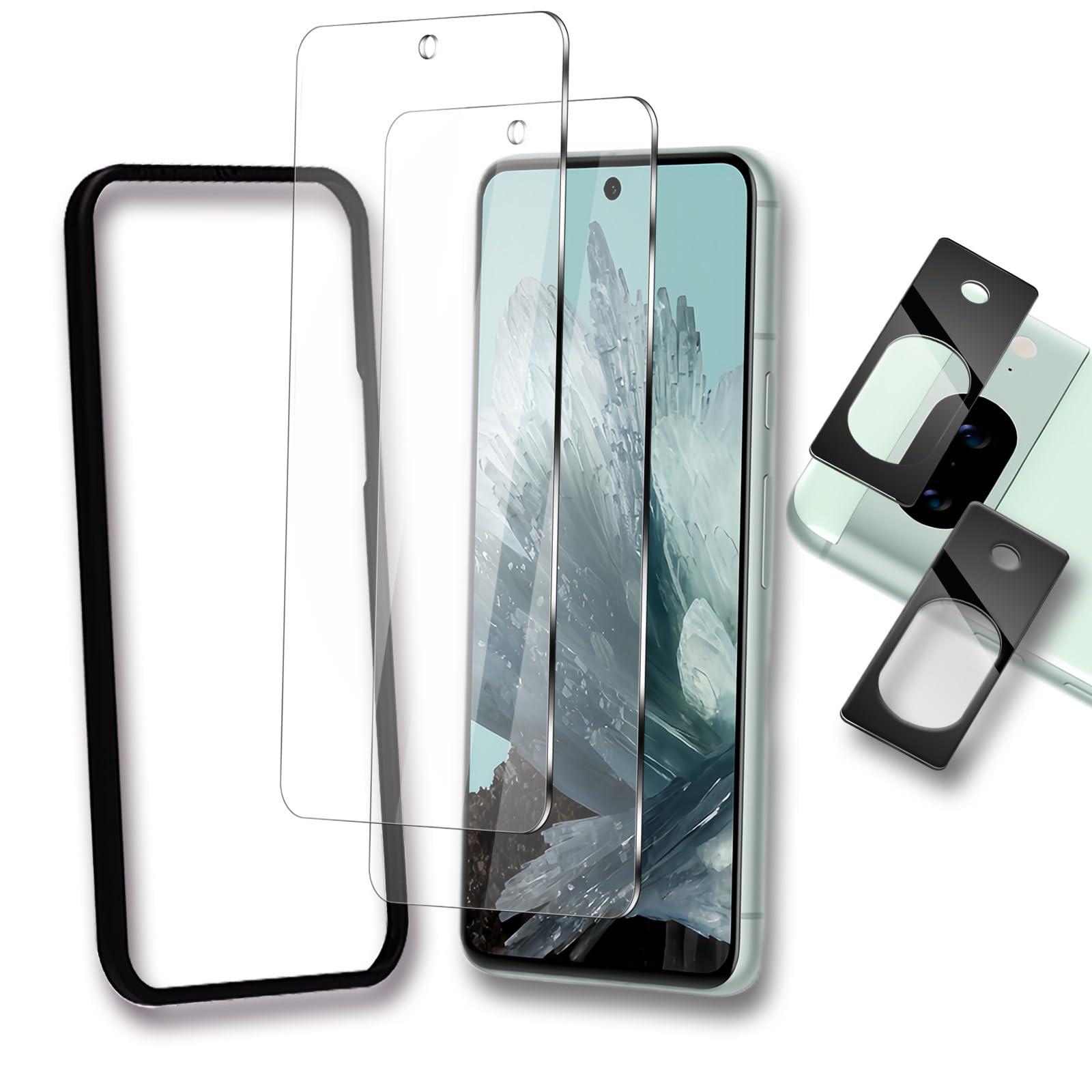 Amazon.co.jp: Google Pixel 8A ガラスフィルム 2枚＋ Google Pixel8a