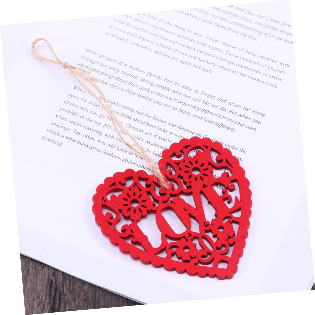 IMIKEYA 120stücke Holzherzen Für Dekoration Rote Cutout Love Herzen Für Valentinstag Basteln Und Kreative Projekte Mit Glatter Oberfläche Aufhängen