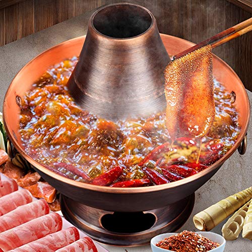 Olla Hot Pot de Cobre de Beijing con Calefacción de Carbón miniatura 5