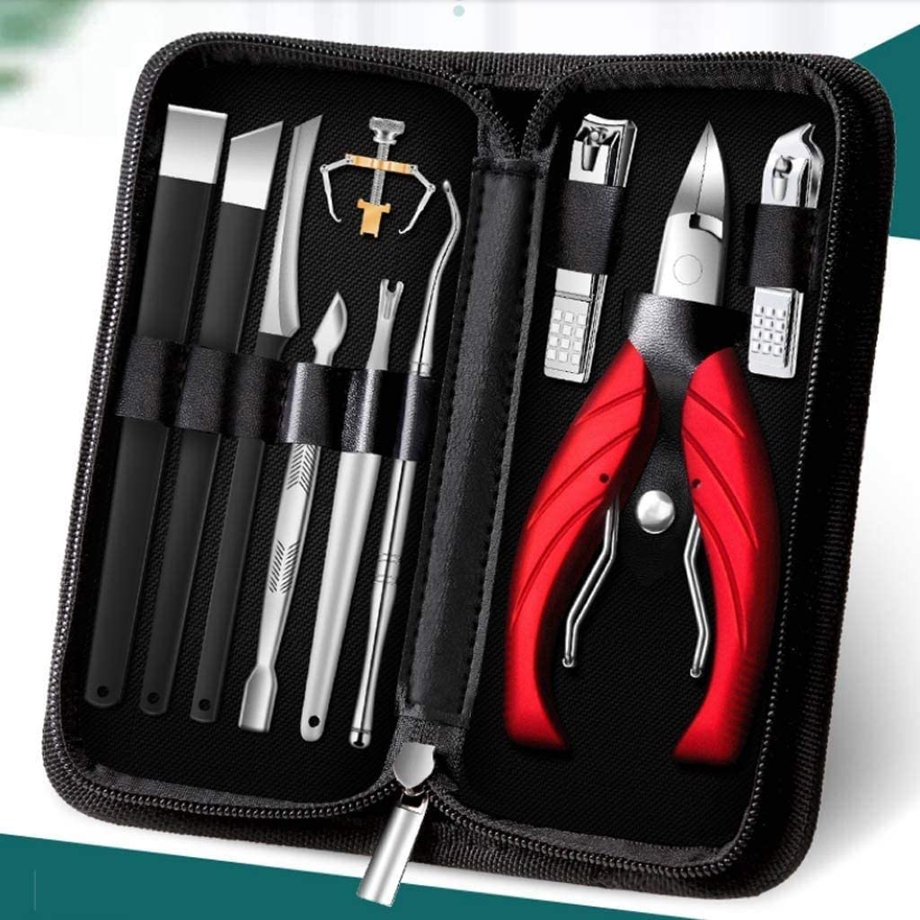 Nail Groove Special Nail Clippers Set Toe Nail Scissors Pedicure Knife Olecranon Pliers Household Needle-Nose Pliers Artifact Tool