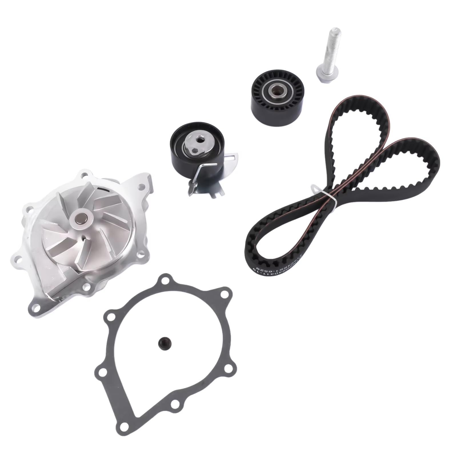 Compatible Con Ford Para Mondeo 2014 Para Kuga 2014 Para S-Max 2015 2016 2017 2018 Kit Correa Distribución AP02 Con Bomba Agua Repuesto 1609090980 Kit Distribucion Auto