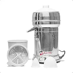 Espremedor Industrial Aluminio BIVOLT Profissional Laranja Frutas Sucos