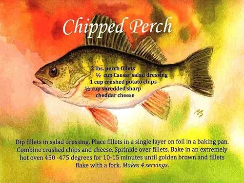 Chipped Perch recipe! So good you will want to put