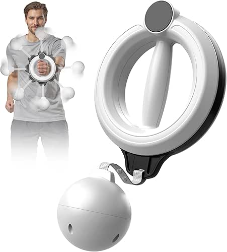 Arm Workout for Men and Women, 360° Hand-Crank Forearm Trainer,