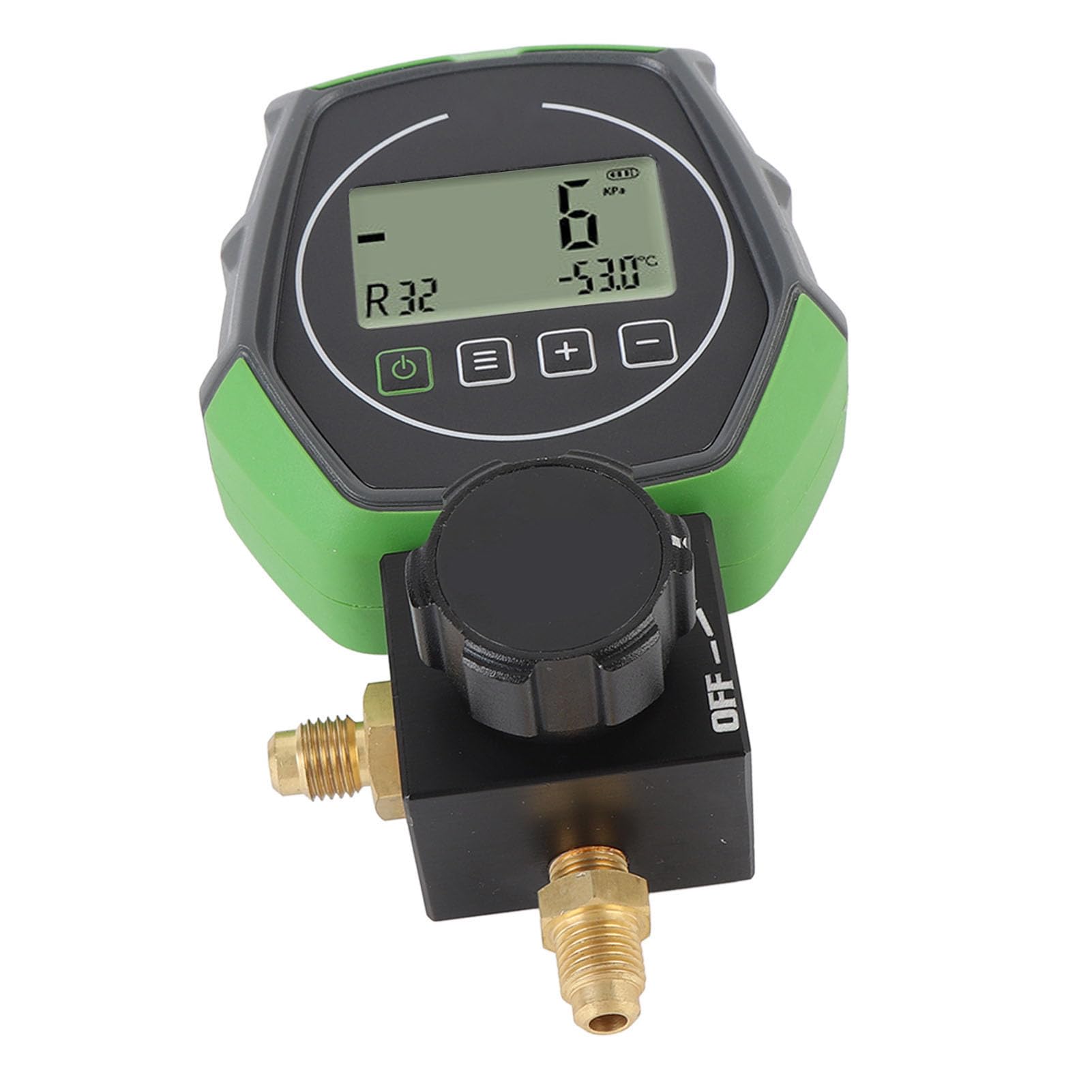 Haofy Probador de Vacuómetro Digital Resistente para HVAC con Circuitos Avanzados, Ideal para Técnicos de HVAC, Larga Vida útil ABS/aleación de Aluminio
