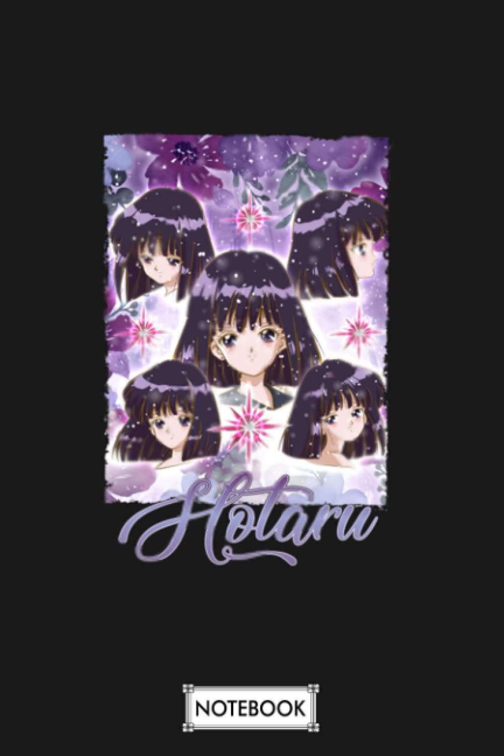 Hotaru Tomoe B32052 Notebook: Journal, Diary, 6x9 120 Pages, Planner, Lined College Ruled Paper, Matte Finish Cover