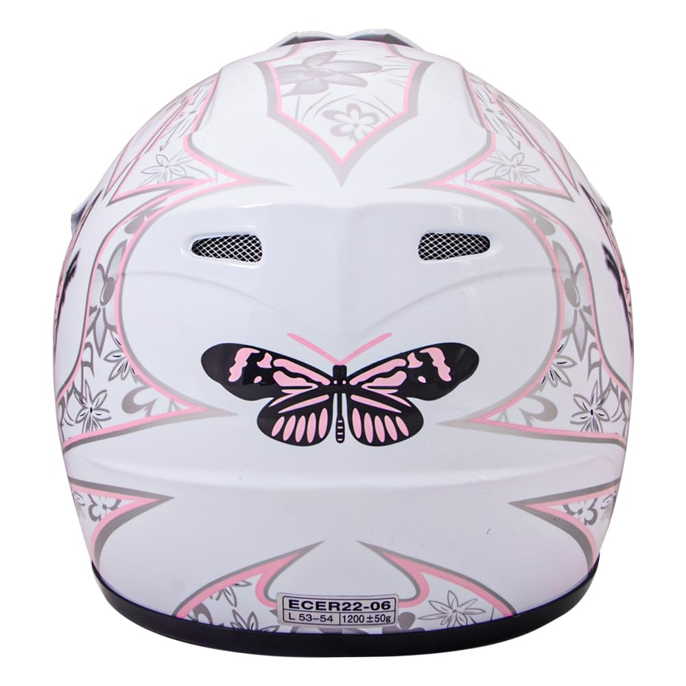 Zorax ZOR-X18 Children Kids Motocross Helmet & Gloves ECE 2206 & Goggles & Balaclava - Dirt Bike Off Road Motorbike Helmet