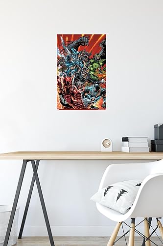 Miniatura 10 de Trends International DC Comics The Batman Who Laughs - Póster de pared grupal, 22.375 x 34 pulgadas, versión enmarcada en negro Versión enmarcada