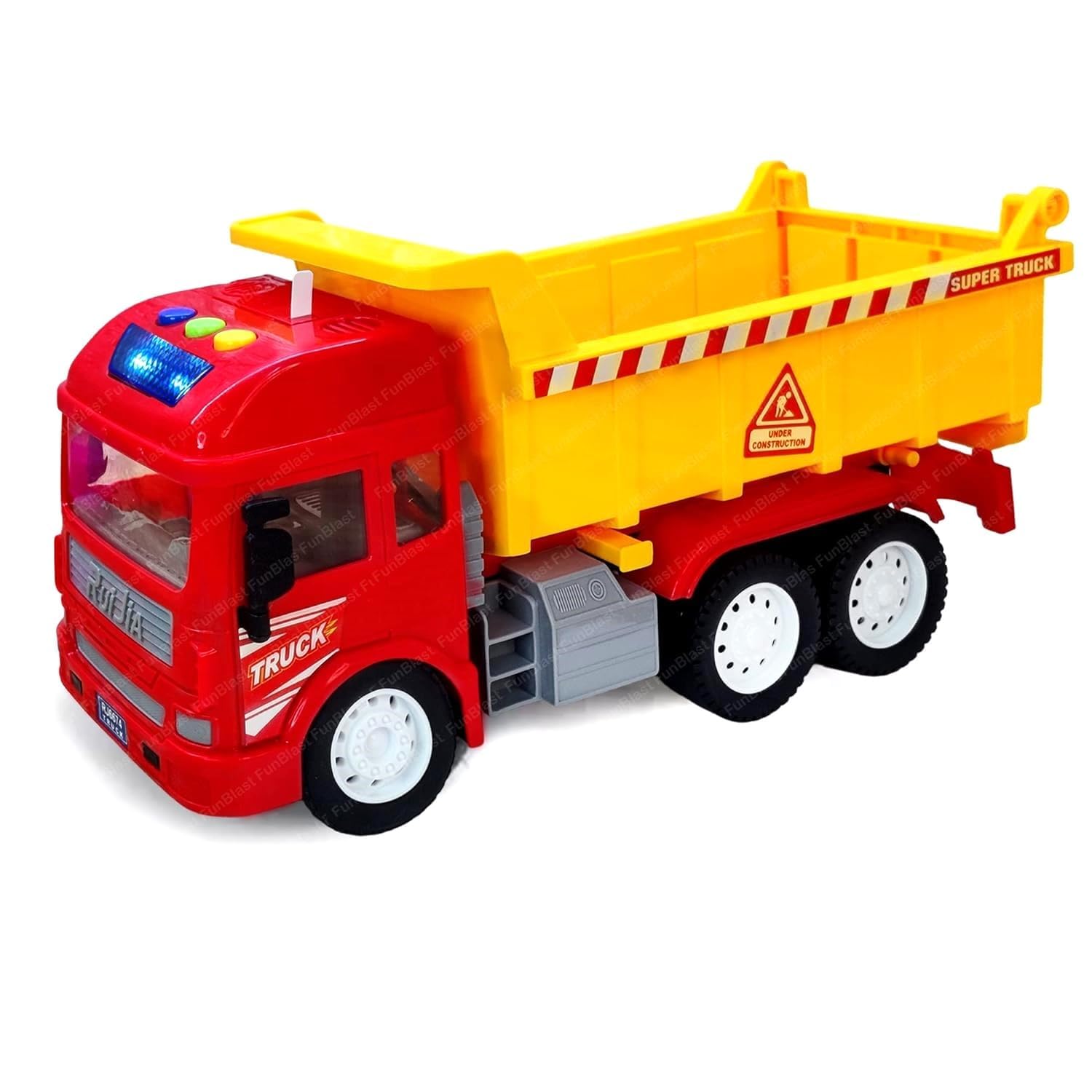 EUPHORIA Dumper Truck Toy, Pull Back Vehicles Dumper Toy for Kids, Friction Power Toy Trucks for 3+ Years Old Boys and Girls, Light & Sound Truck Toy for Kids, Toys for Boys (Multicolor) (B0DC472ZLK) Amazon Price History, Amazon Price Tracker