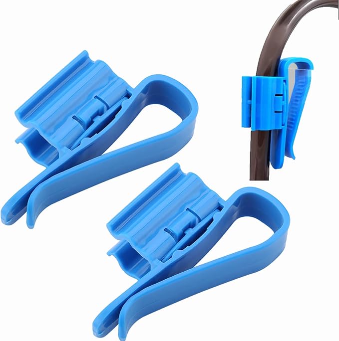 2Pcs Hose Holder Plastic Fish Tank Water Pipe Clamp