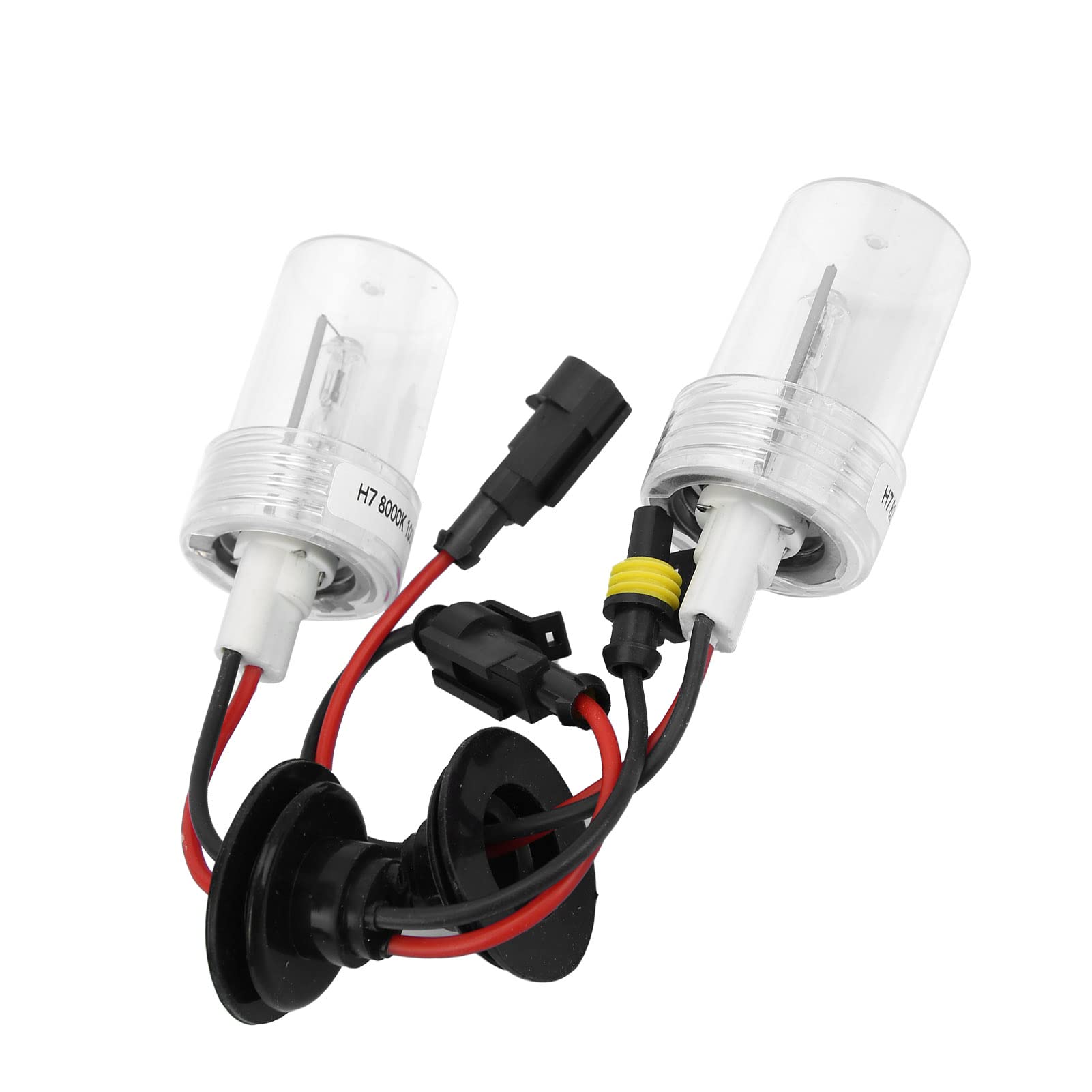 Durevole 2 Pezzi Lampadina per Fari Automatici Xenon 100W 8000K H7 Presa per Veicoli 12V