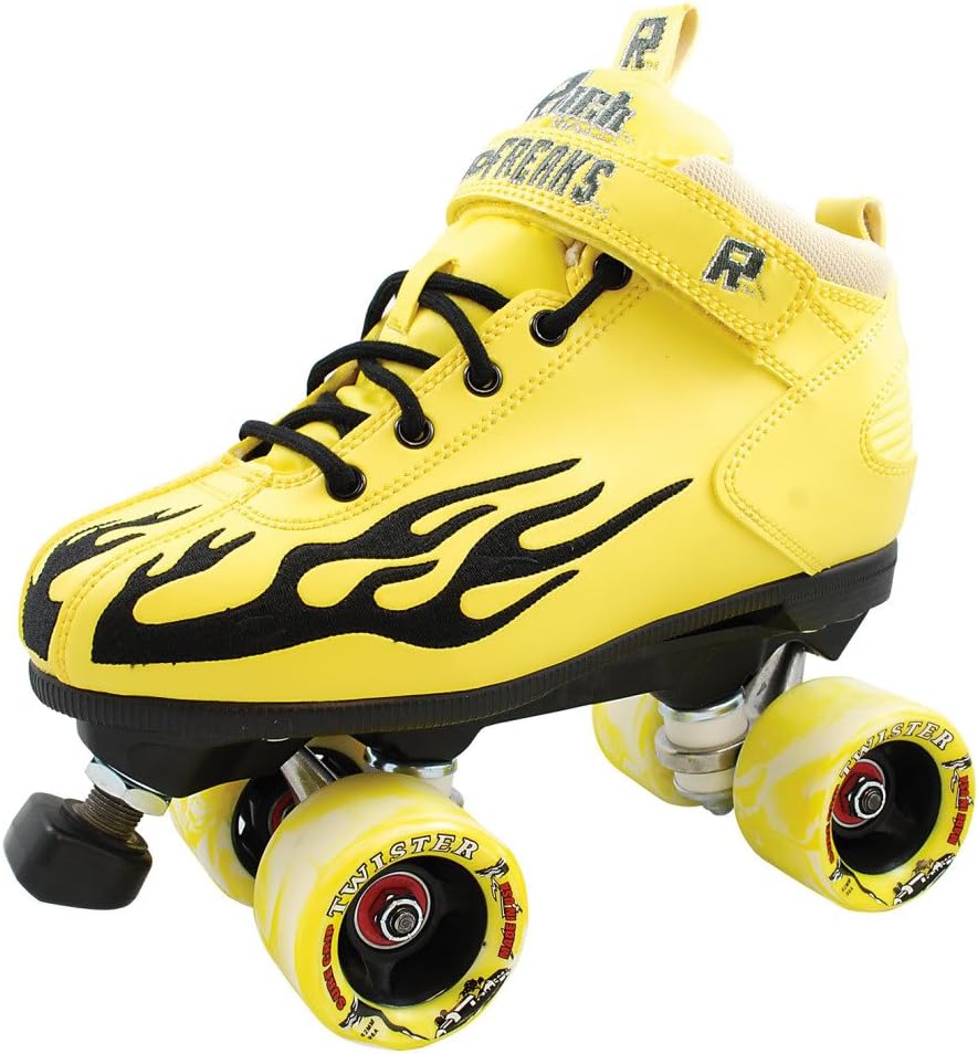 Sure Grip Rock Flame Twister Speed Skates Yellow Skates