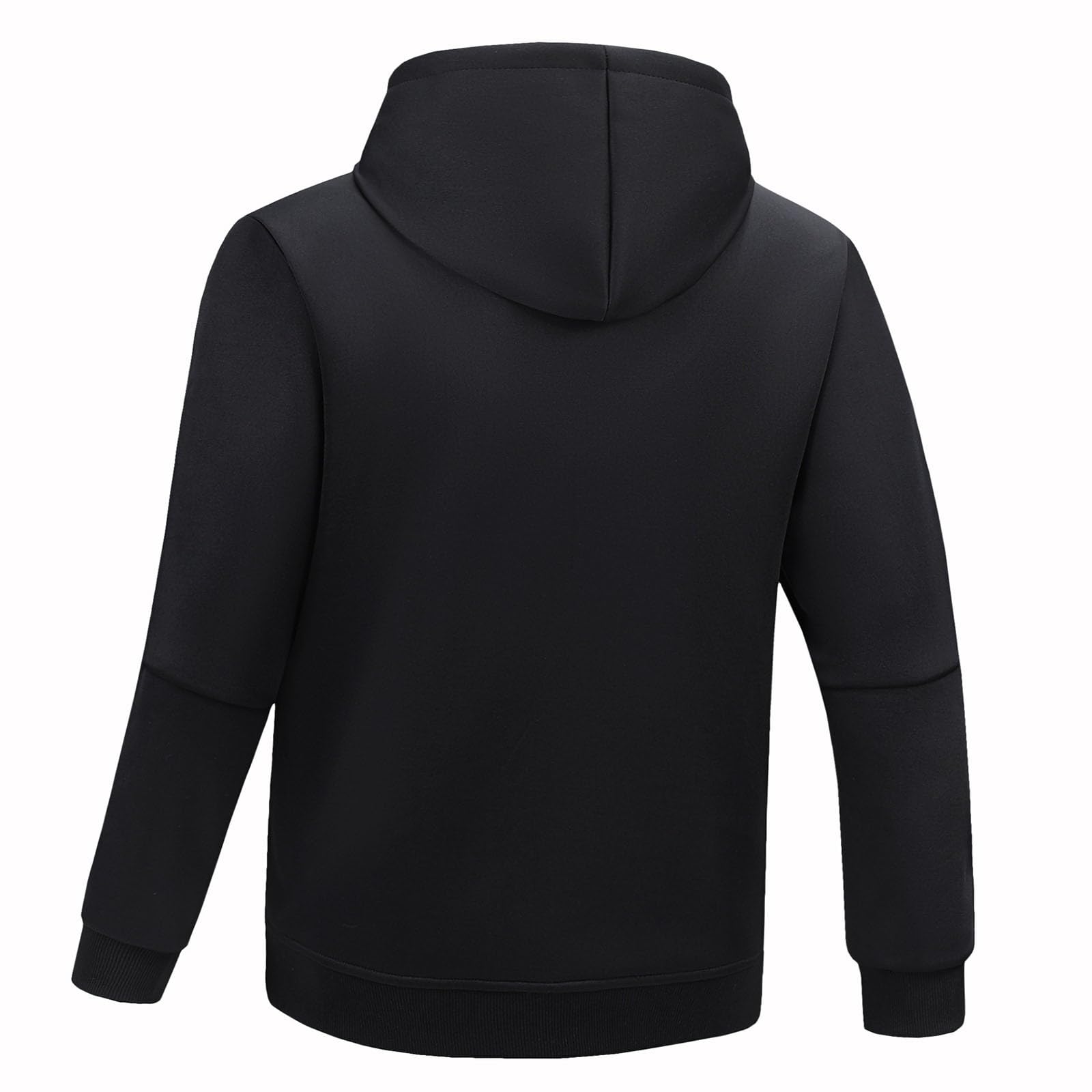 Generico Felpa Uomo Cappuccio,Felpe con Cappuccio E Felpe da Uomo Felpa con Cappuccio Riscaldante Intelligente con Display Digitale per l'inverno Felpa Riscaldante Regolabile per Uomo