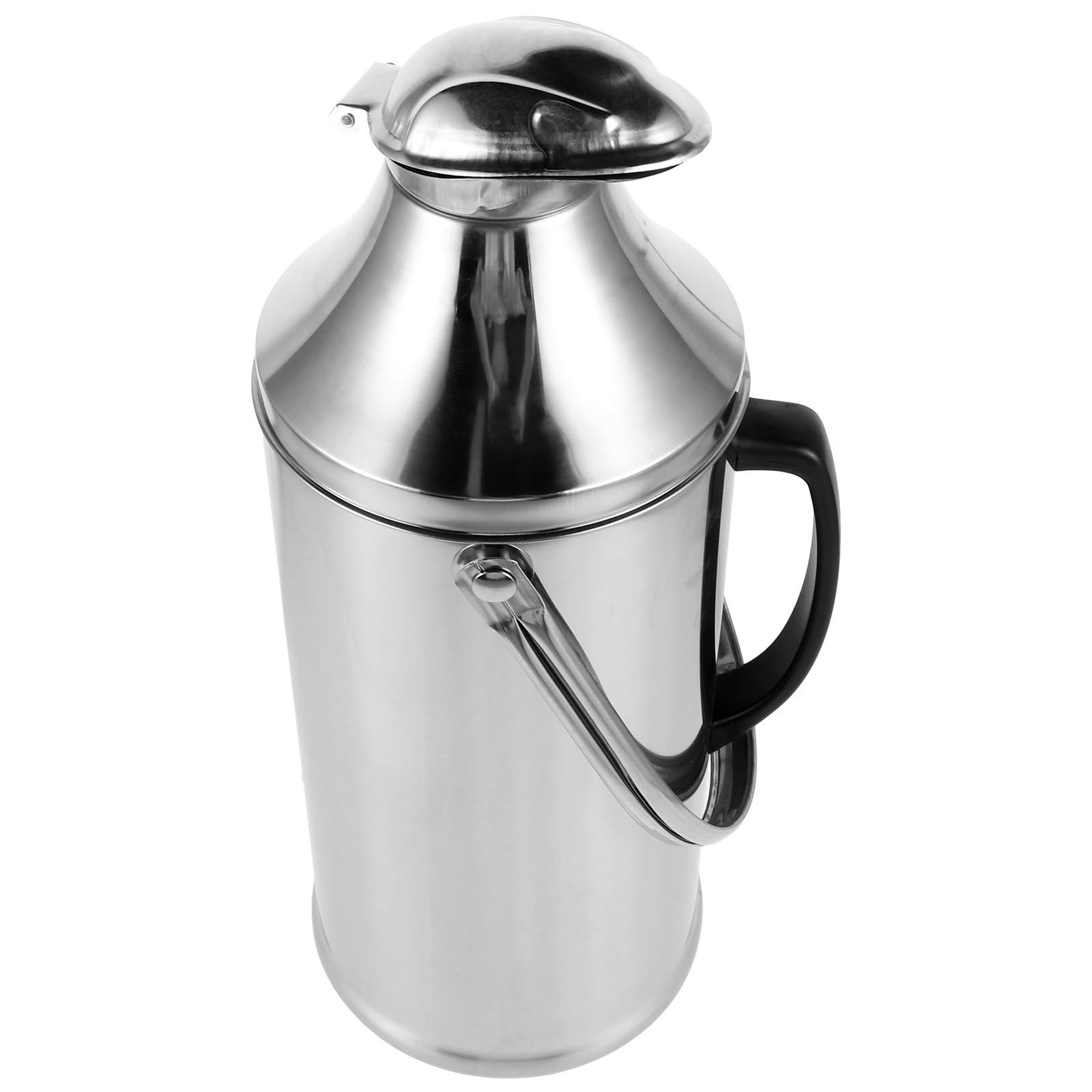 INOOMP Bouteille D'eau Isotherme avec Poignée 3.2l en Acier Inoxydable Grosse Capacité et Isolation Thermique Maison Voyages