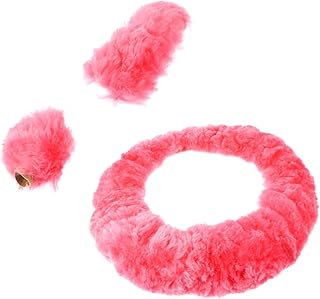 Vaguelly 3pcs Steering Wheel Cover Automotive Steering Wheels Steering Wheel wrap car Steering Wheel Furry